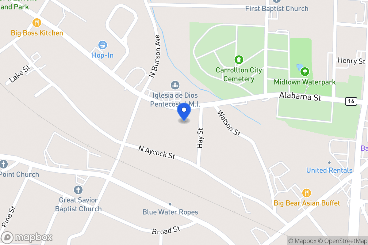 Map of 616 Alabama St
