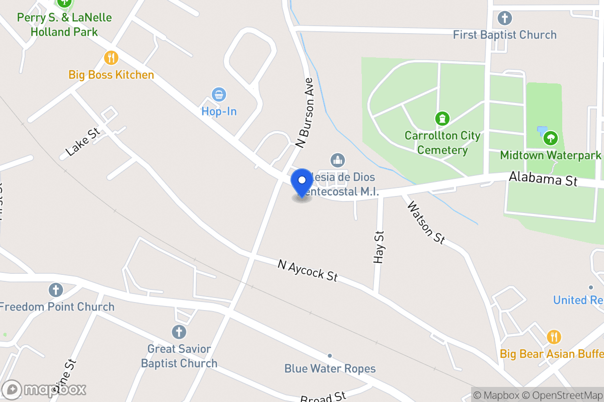 Map of 634 Alabama St