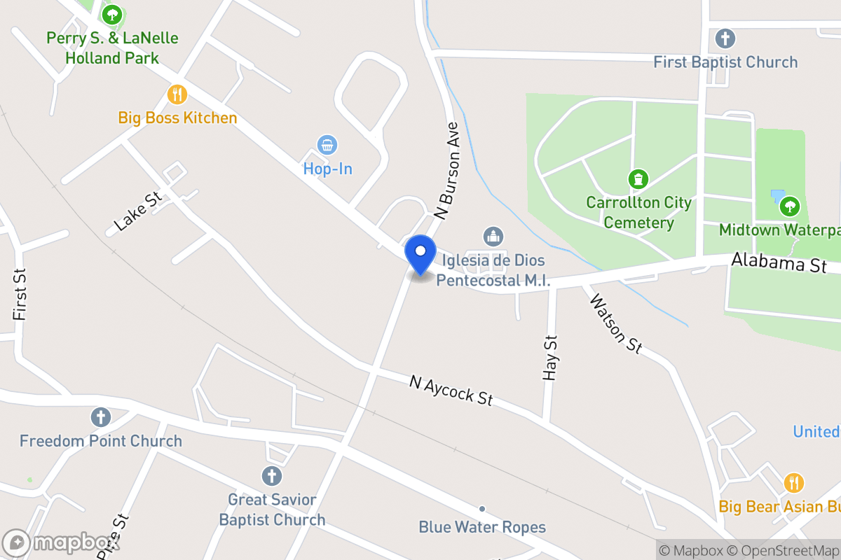 Map of 642 Alabama St