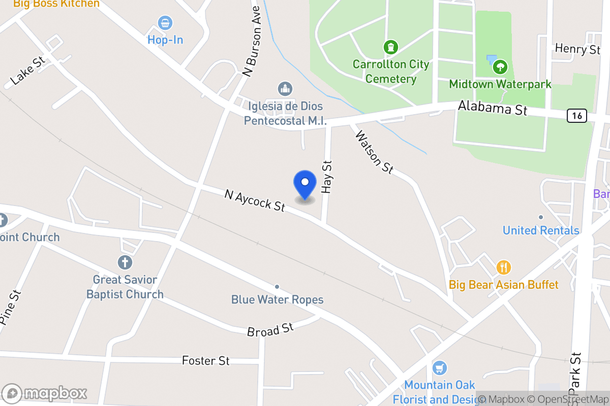 Map of Hay St