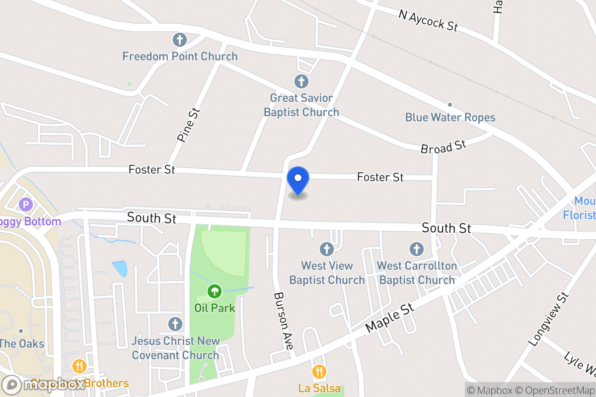 Map of 506 Burson Ave