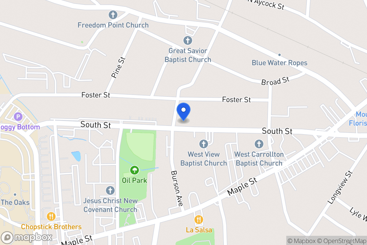 Map of 514 Burson Ave