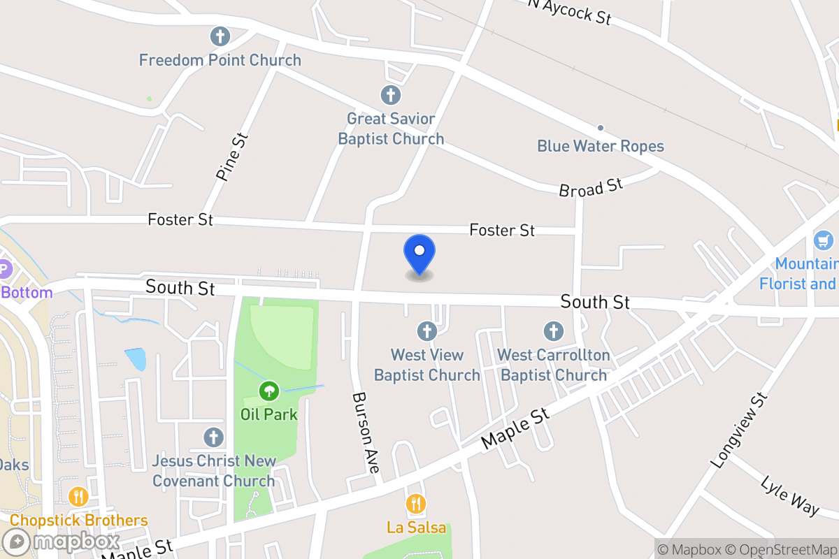 Map of 543 South St