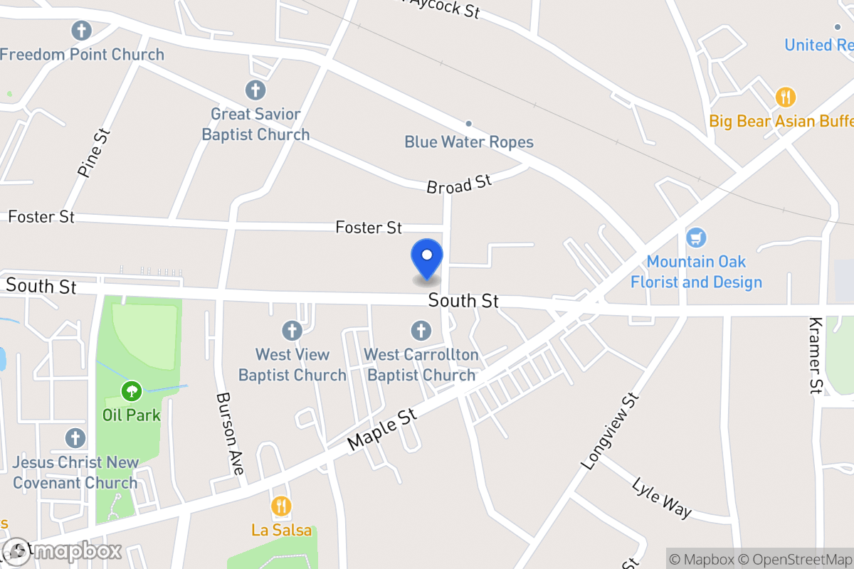 Map of 203 Matthews Ave