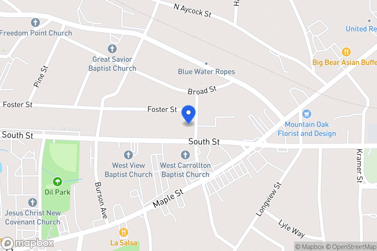 Map of 205 Matthews Ave