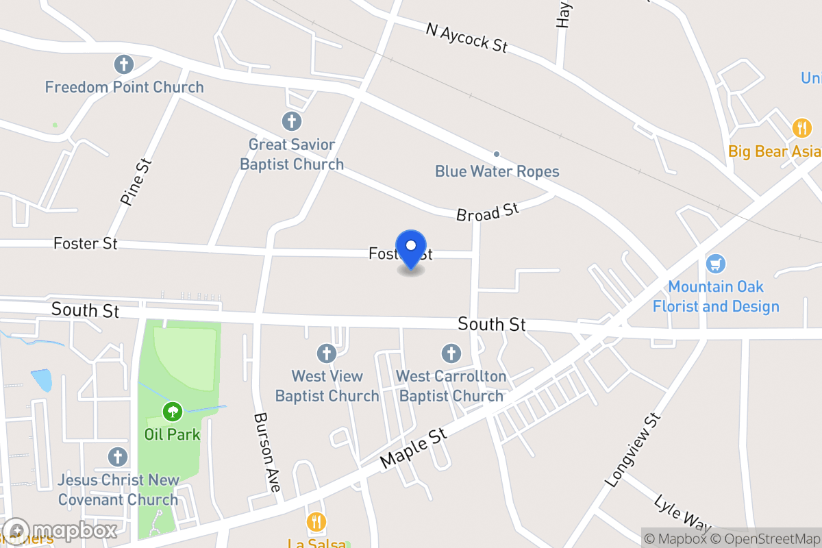 Map of 112 Foster St
