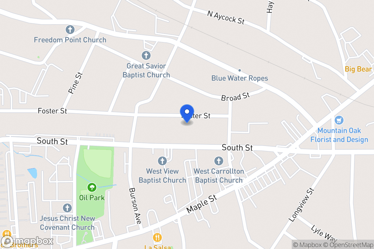 Map of 120 Foster St