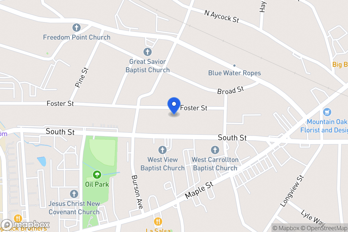 Map of 126 Foster St