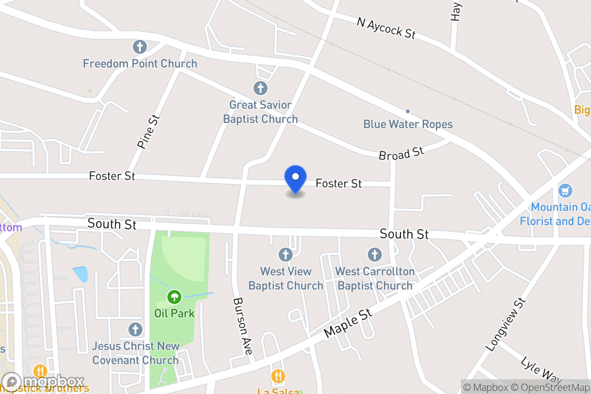 Map of 128 Foster St