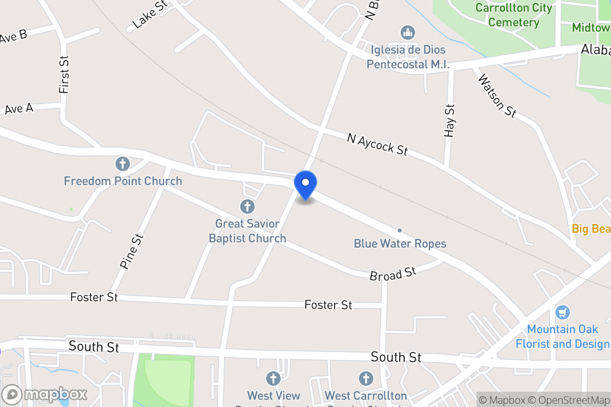 Map of 302 Burson Ave