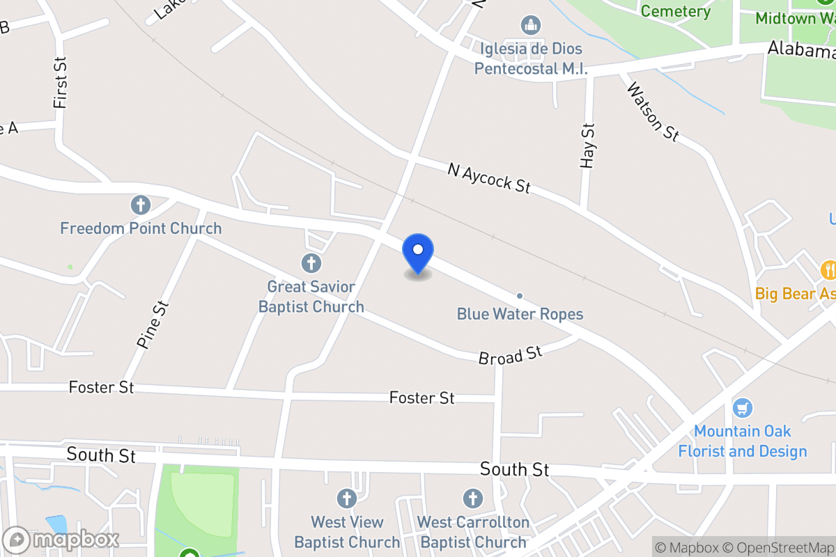 Map of 226 Lovvorn Rd