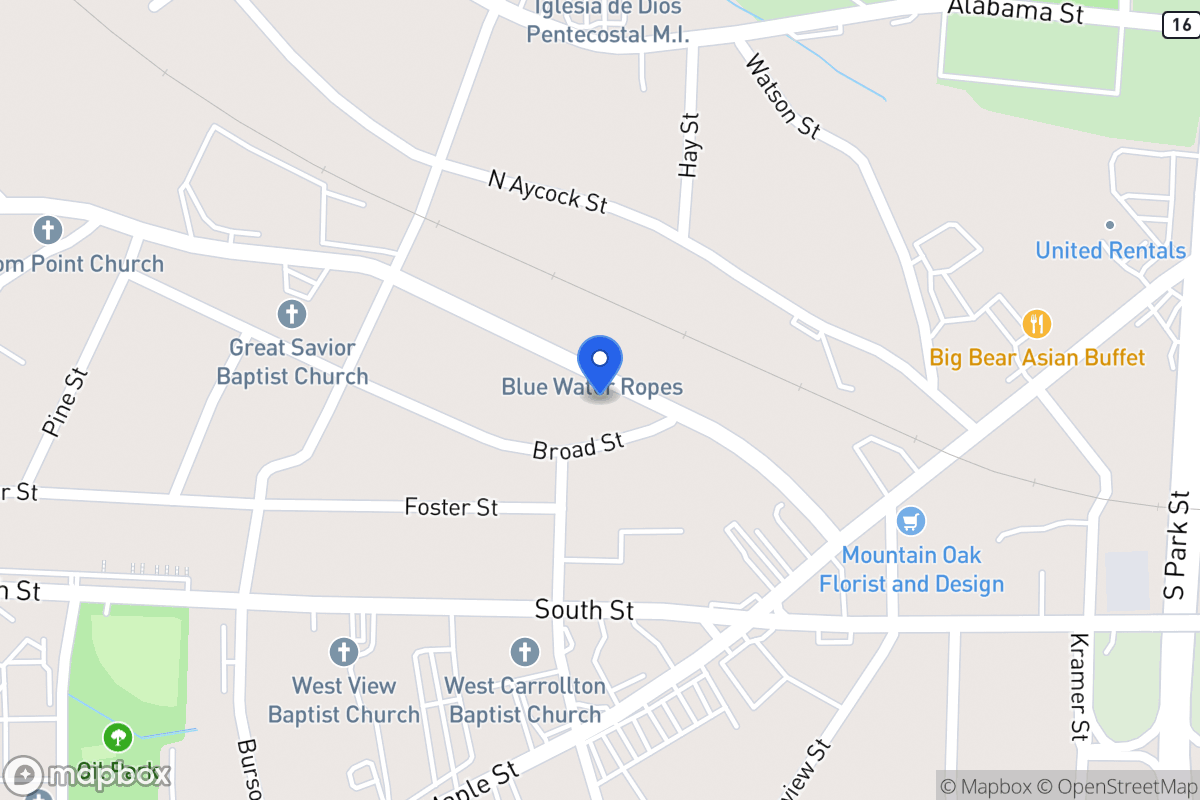 Map of 204 Lovvorn Rd