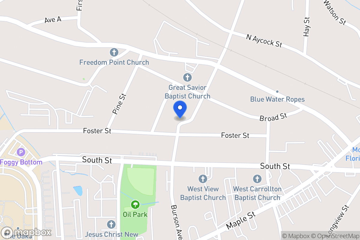 Map of 415 Burson Ave