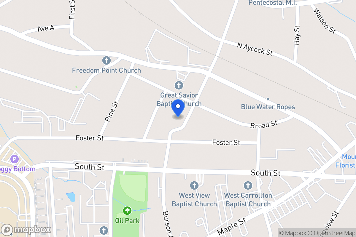 Map of 409 Burson Ave