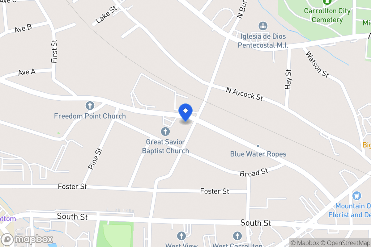 Map of 301 Burson Ave