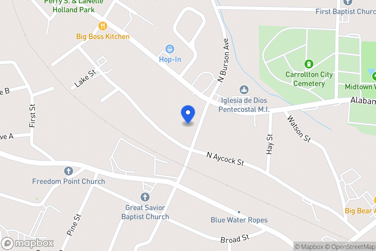 Map of 119 Burson Ave