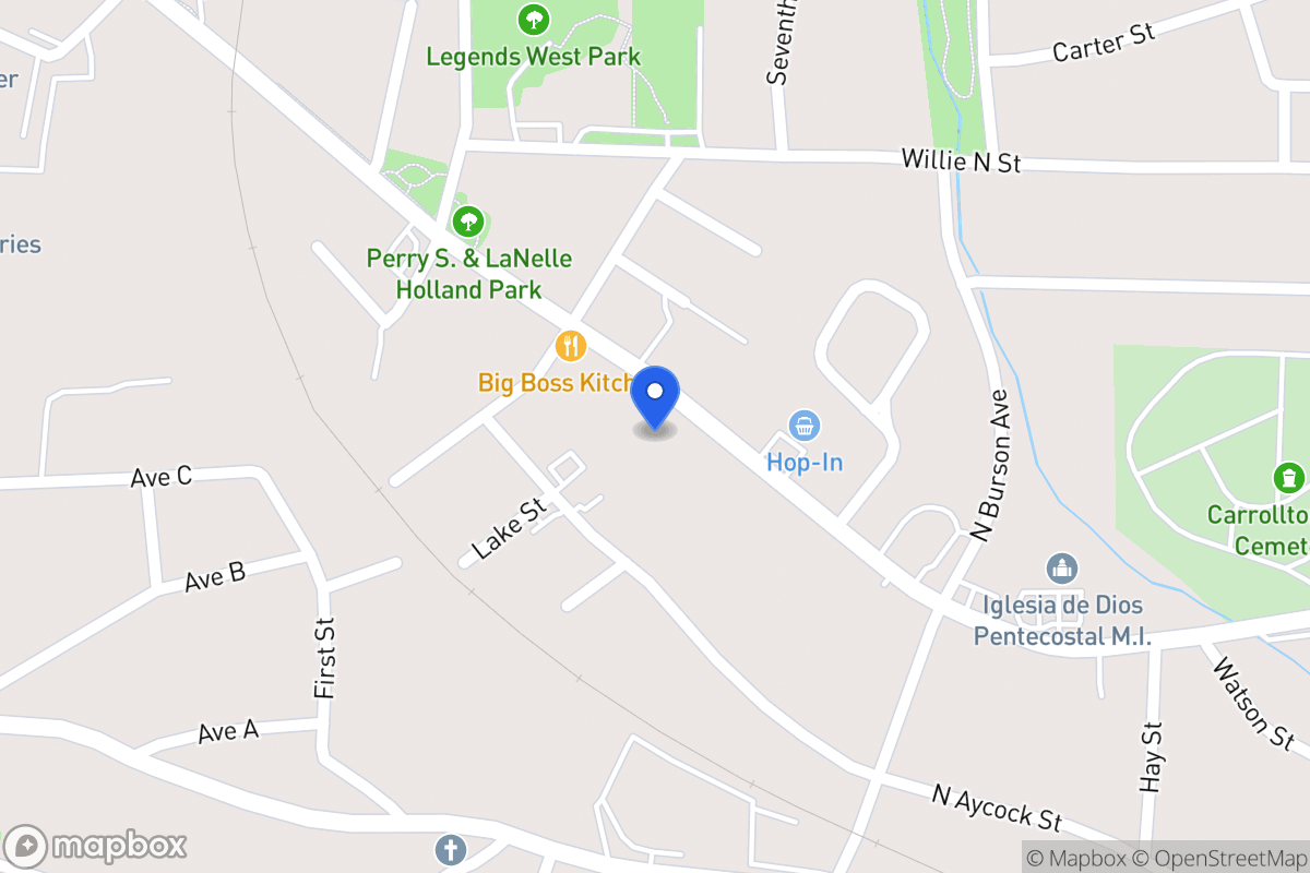 Map of 814 Alabama St