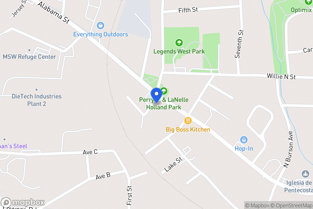 Map of 922 Alabama St