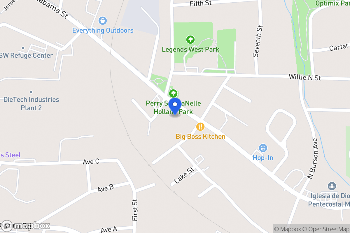 Map of 914 Alabama St