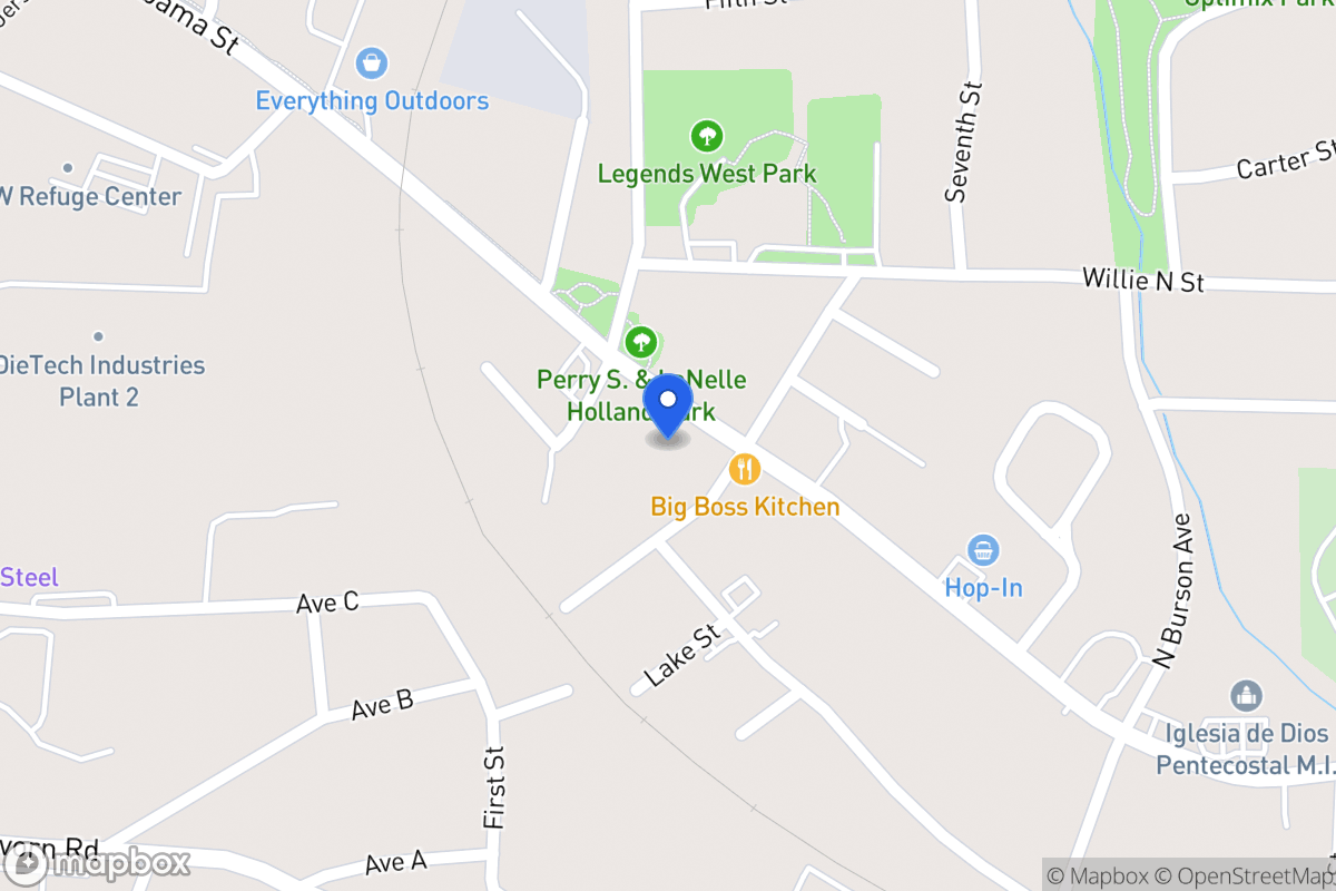 Map of 910 Alabama St
