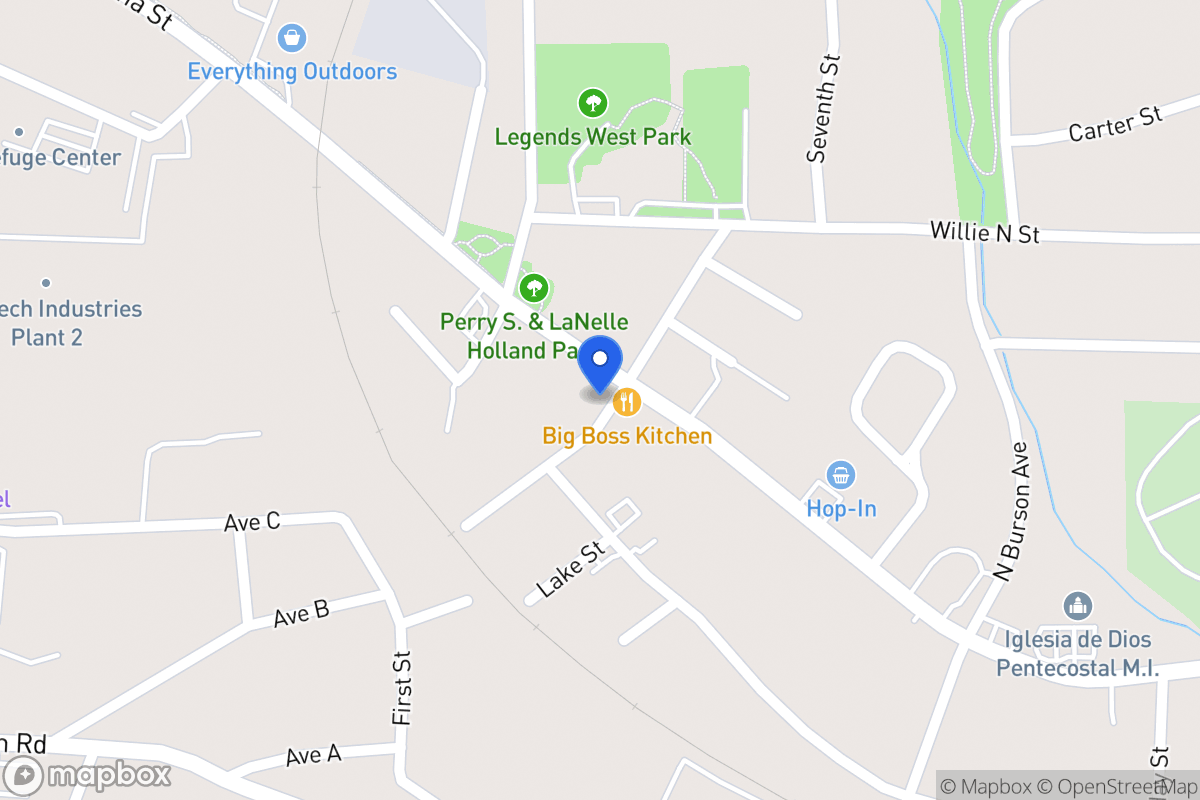 Map of 902 Alabama St