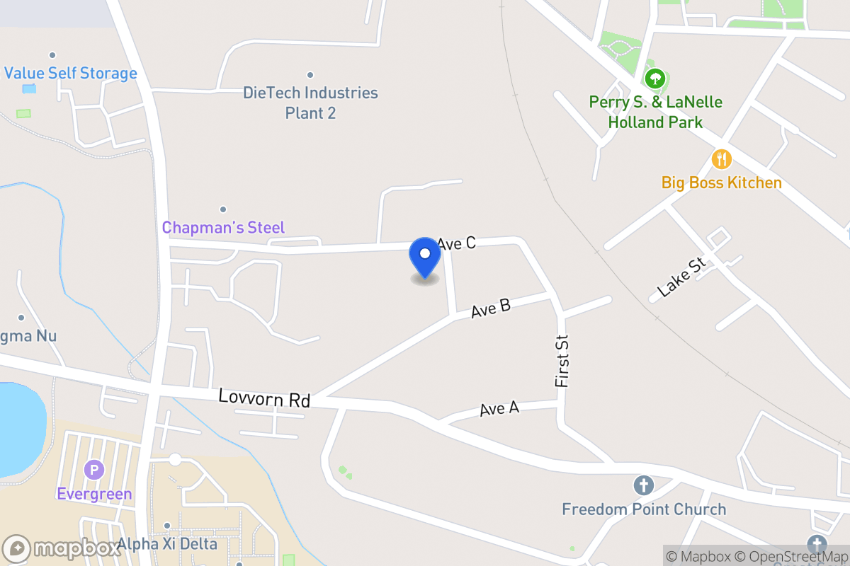 Map of 106 Second St