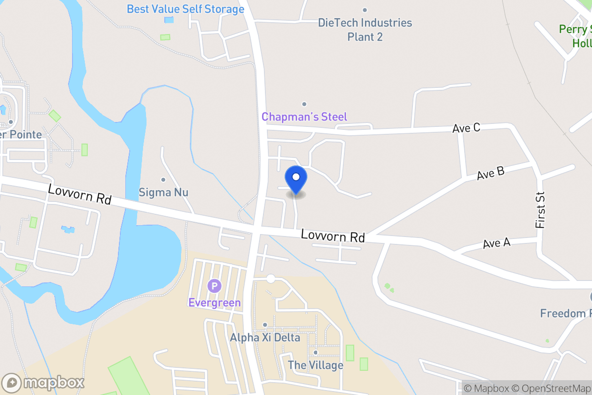 Map of 785 Lovvorn Rd