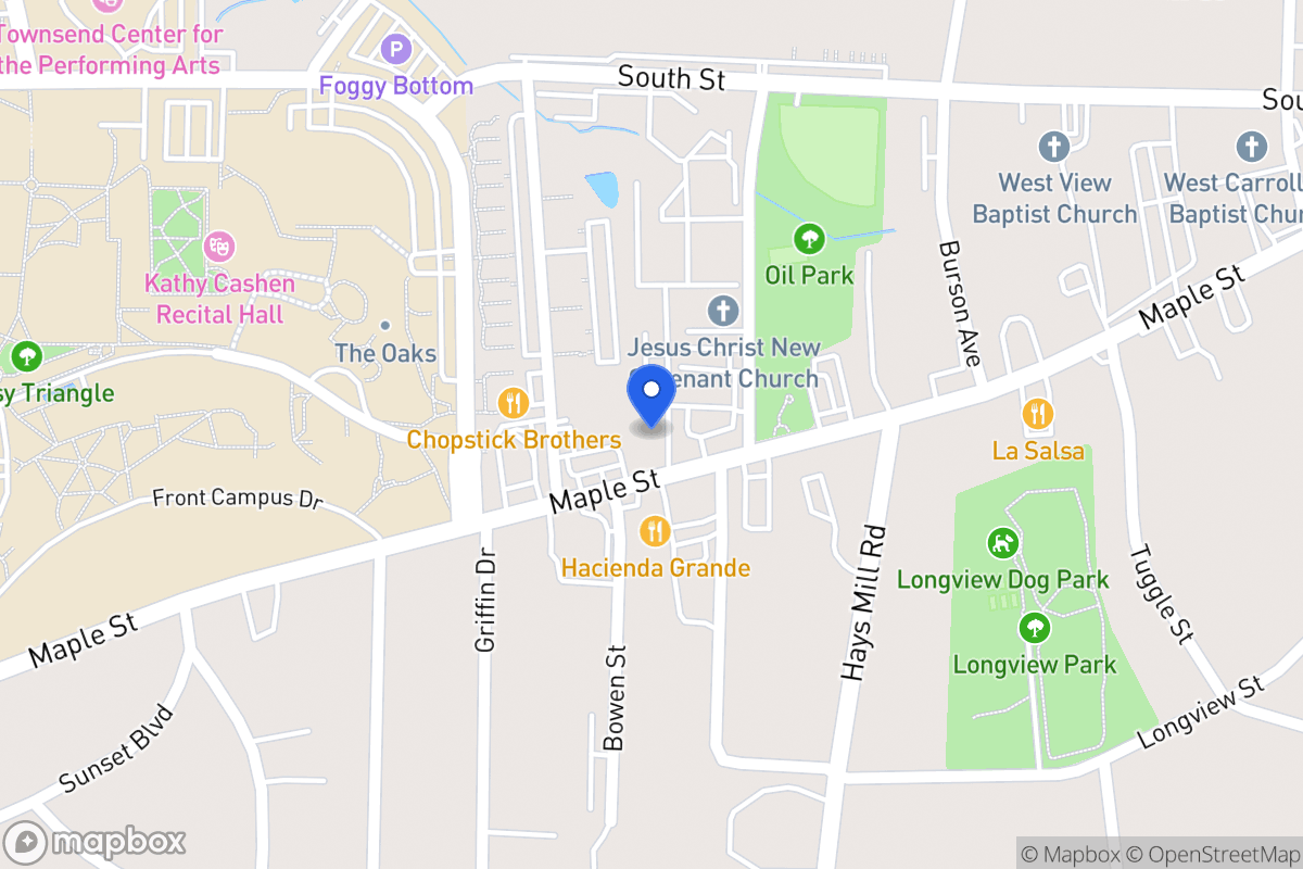 Map of 1209 Maple St 09