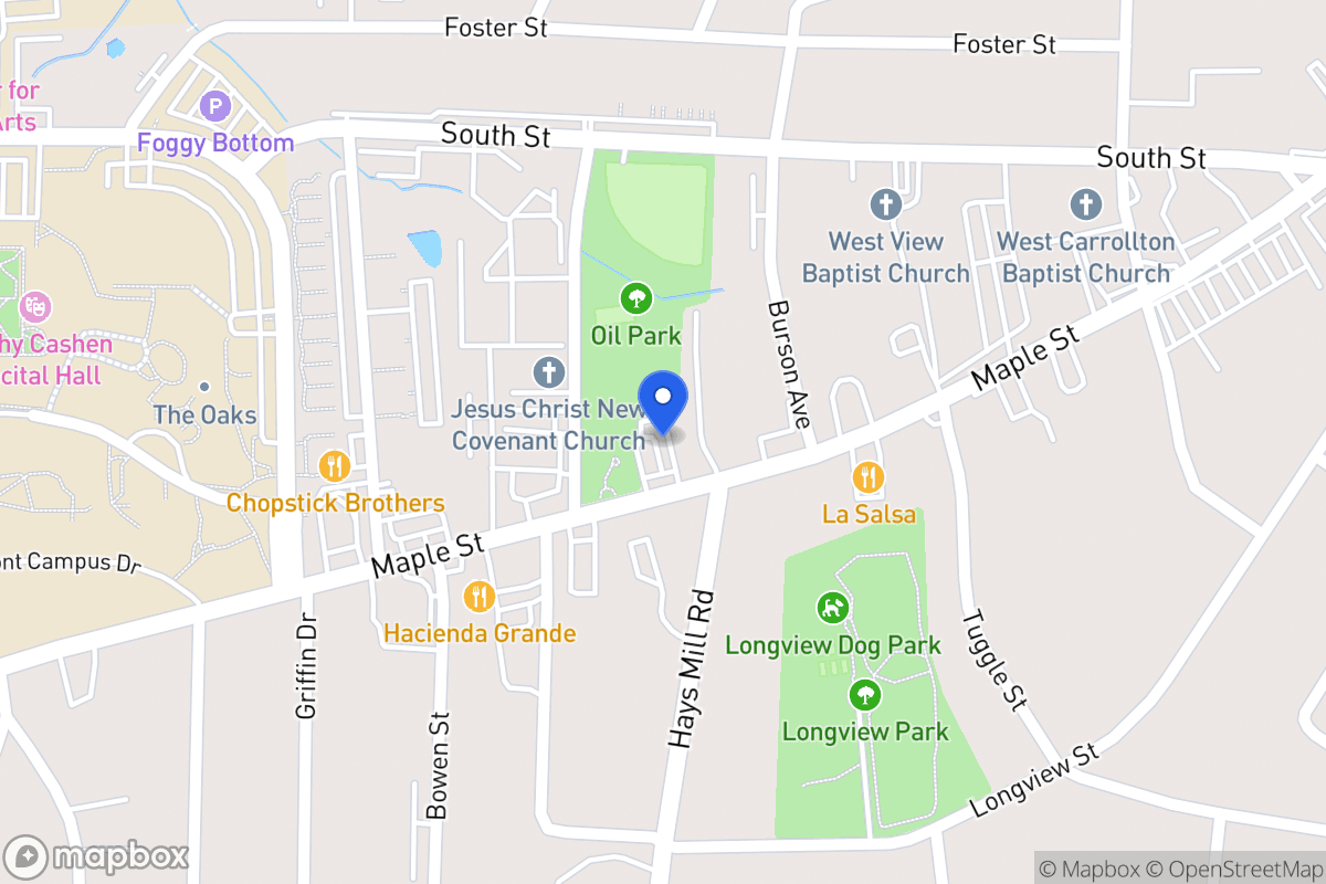 Map of 1109 Maple St 09