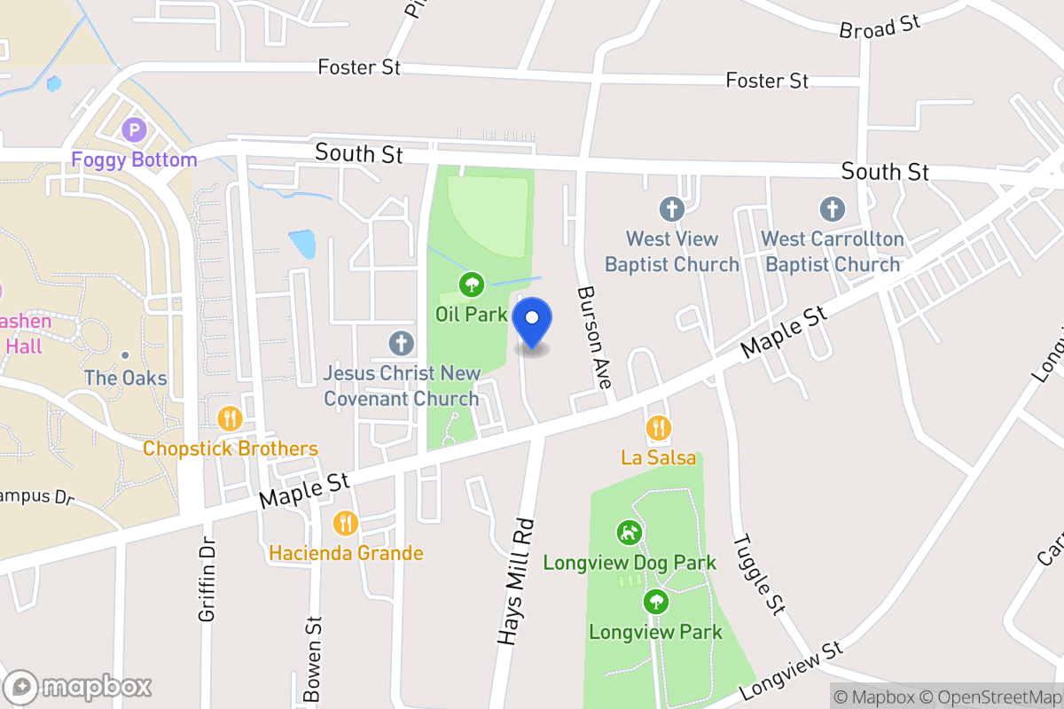 Map of 1101 Maple St 09