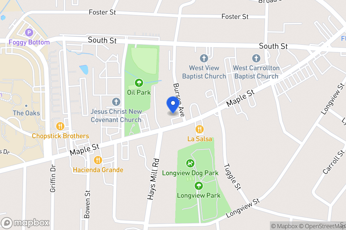 Map of 1027 Maple St