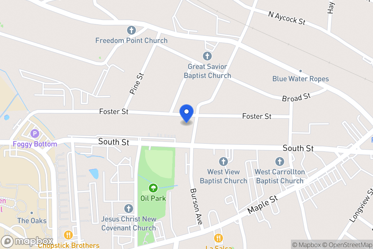 Map of 505 Burson Ave