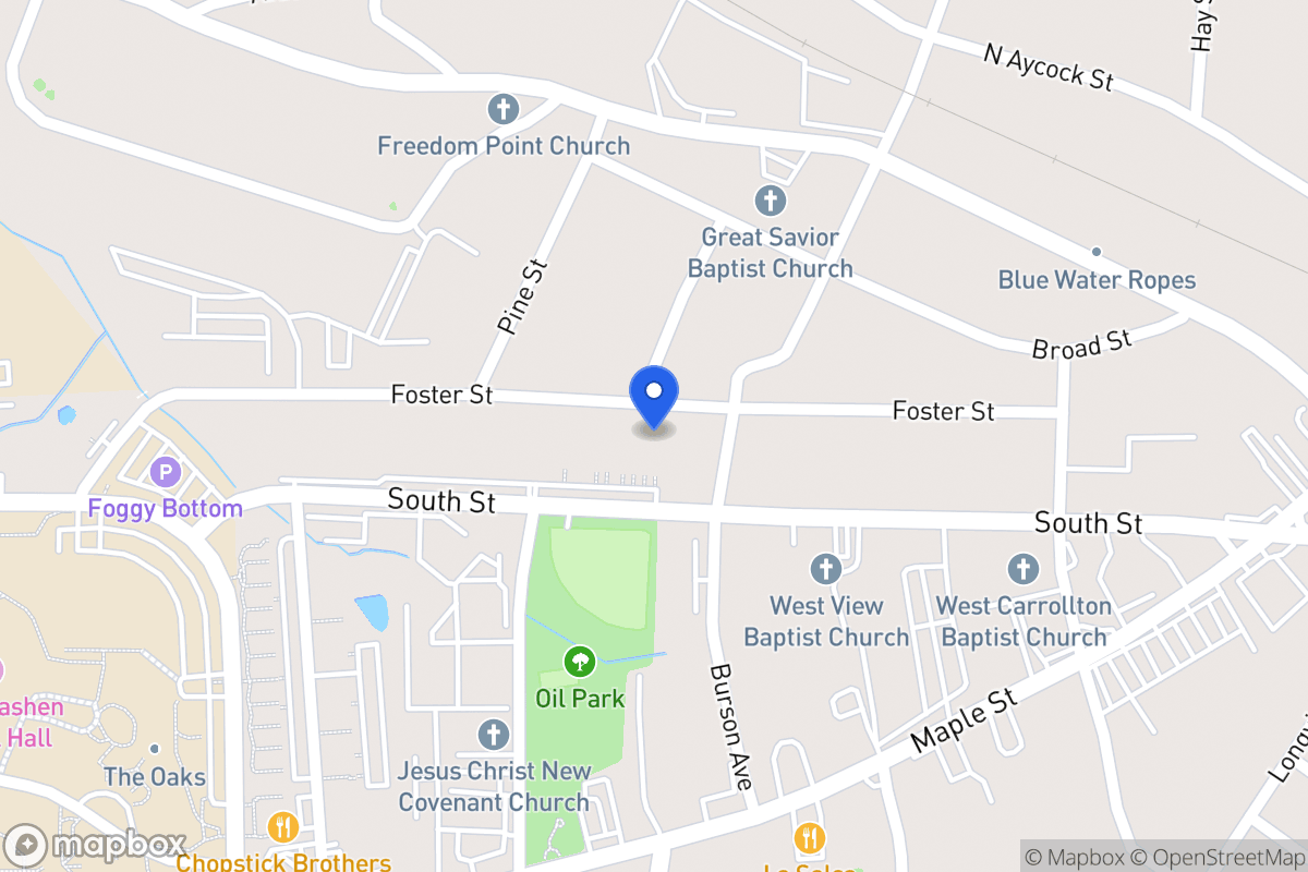 Map of 210 Foster St