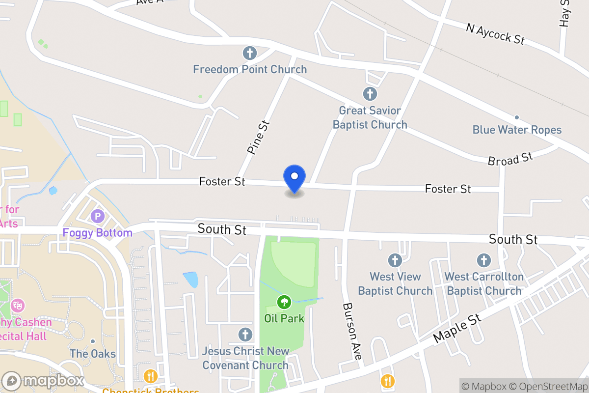 Map of 214 Foster St