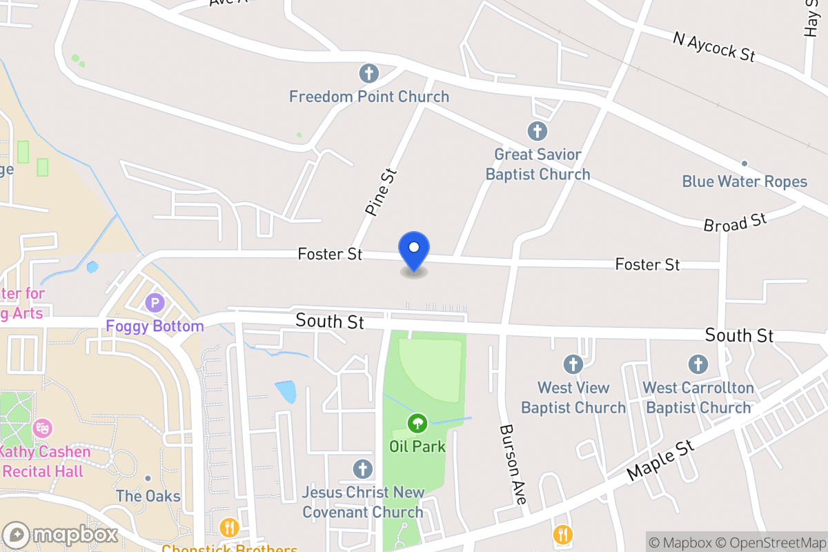 Map of 216 Foster St