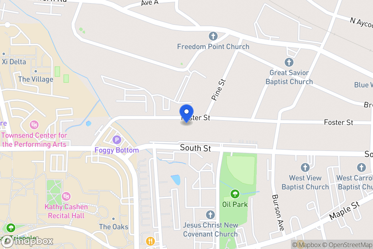Map of 306 Foster St