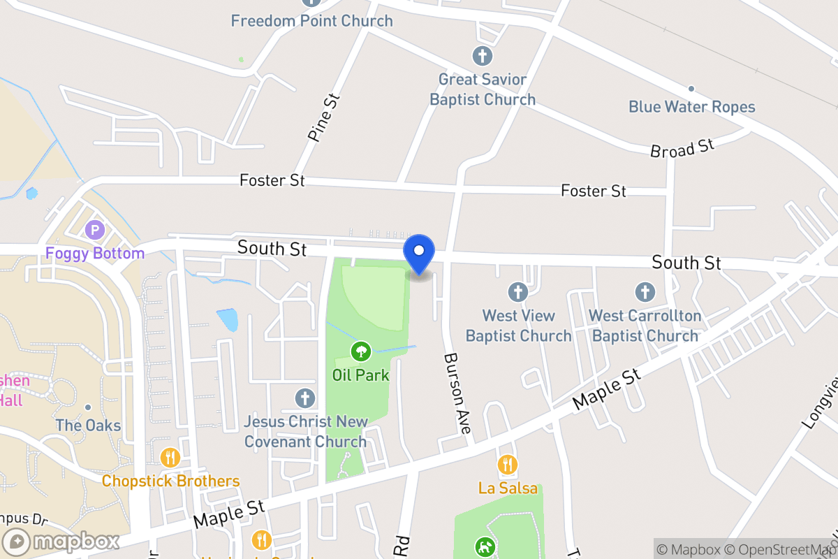 Map of 605 Burson Ave