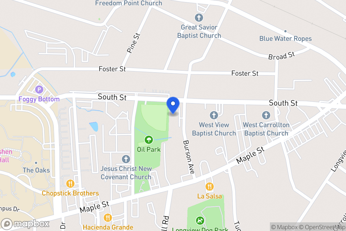 Map of 611 Burson Ave