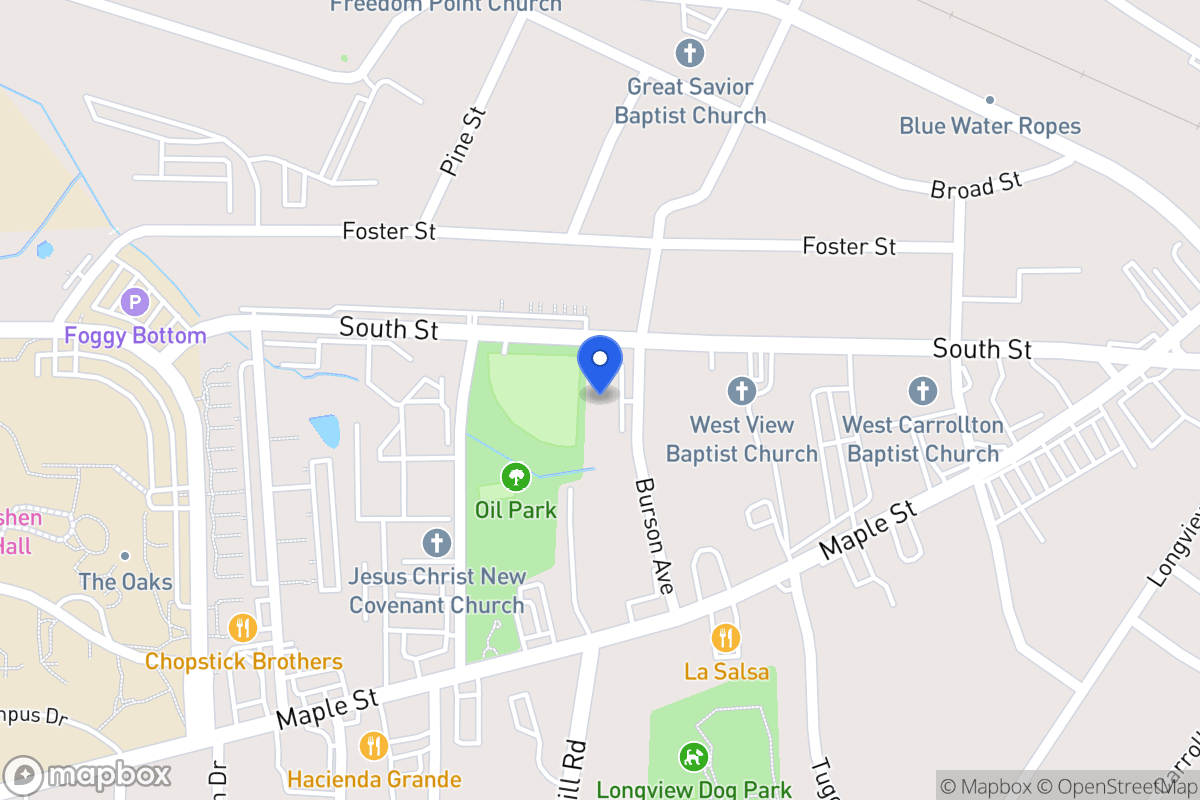 Map of 613 Burson Ave