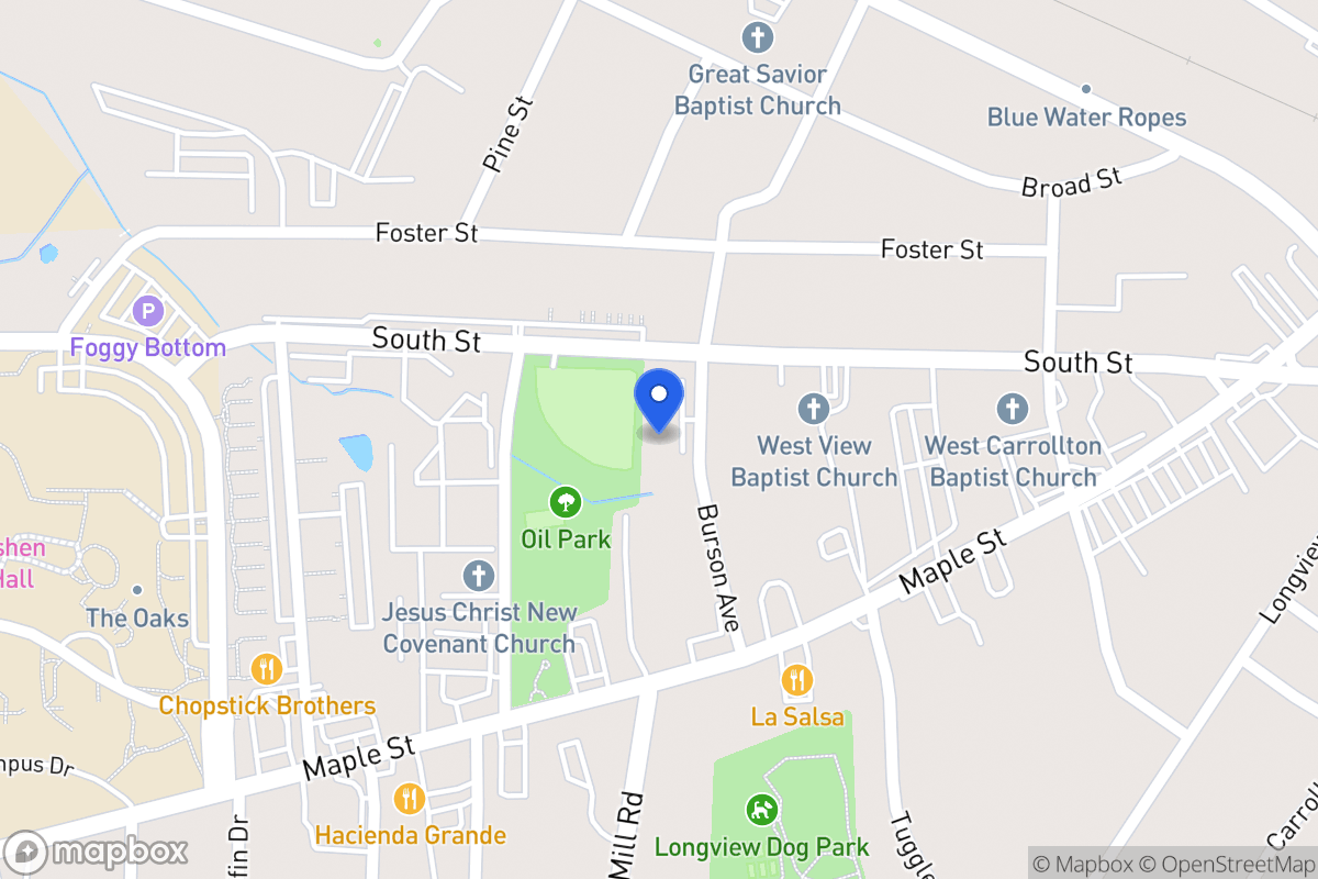 Map of 619 Burson Ave