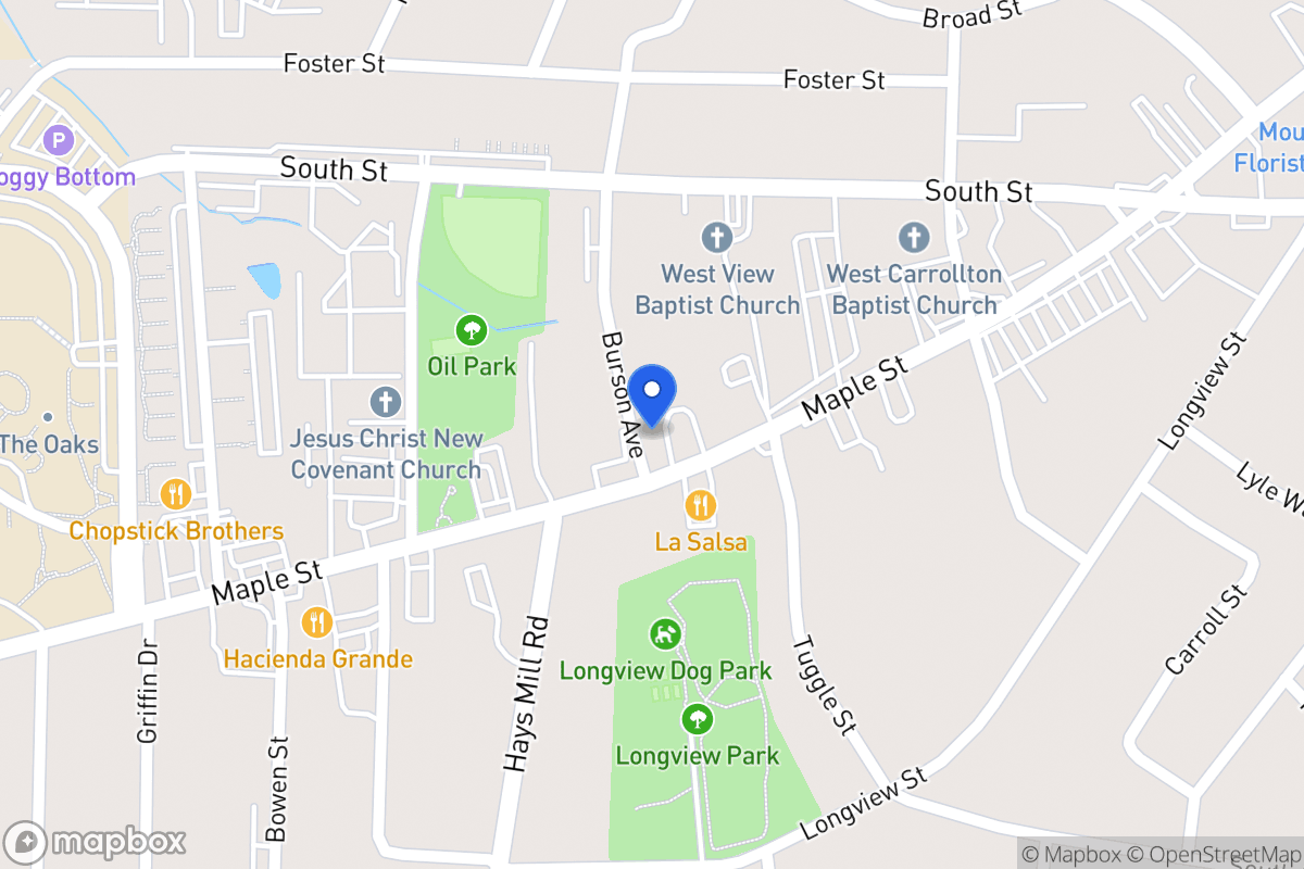 Map of 1019 Maple St