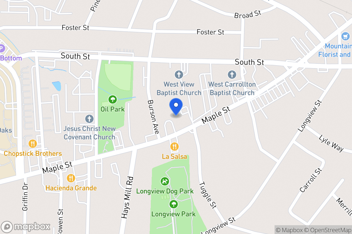 Map of 1003 Maple St