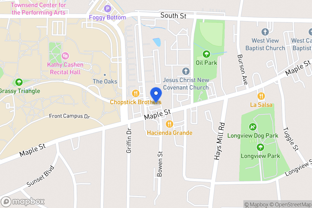 Map of 1213 Maple St