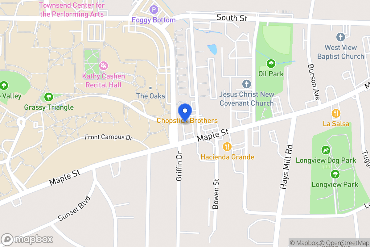 Map of 1303 Maple St