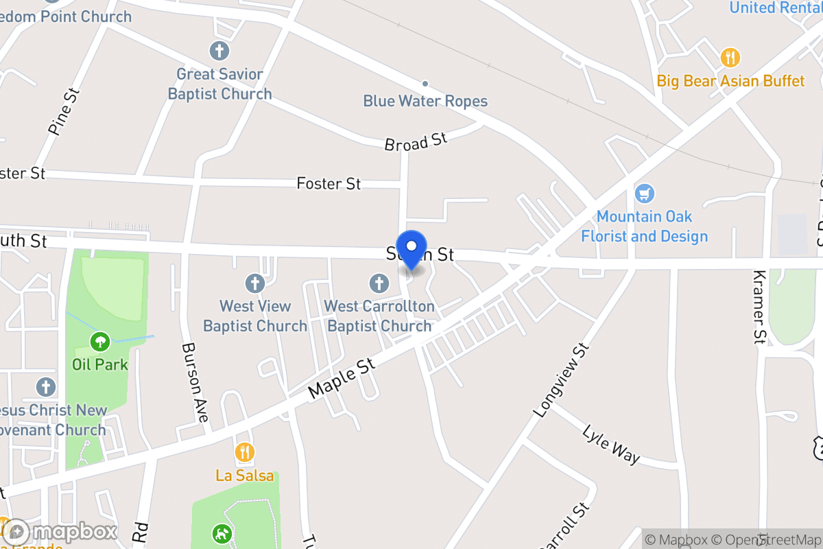 Map of Matthews Ave