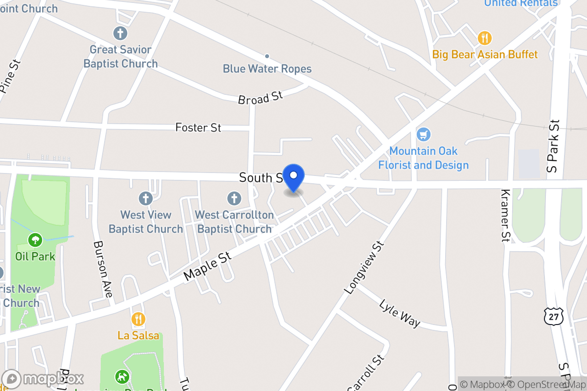 Map of 819 Maple St