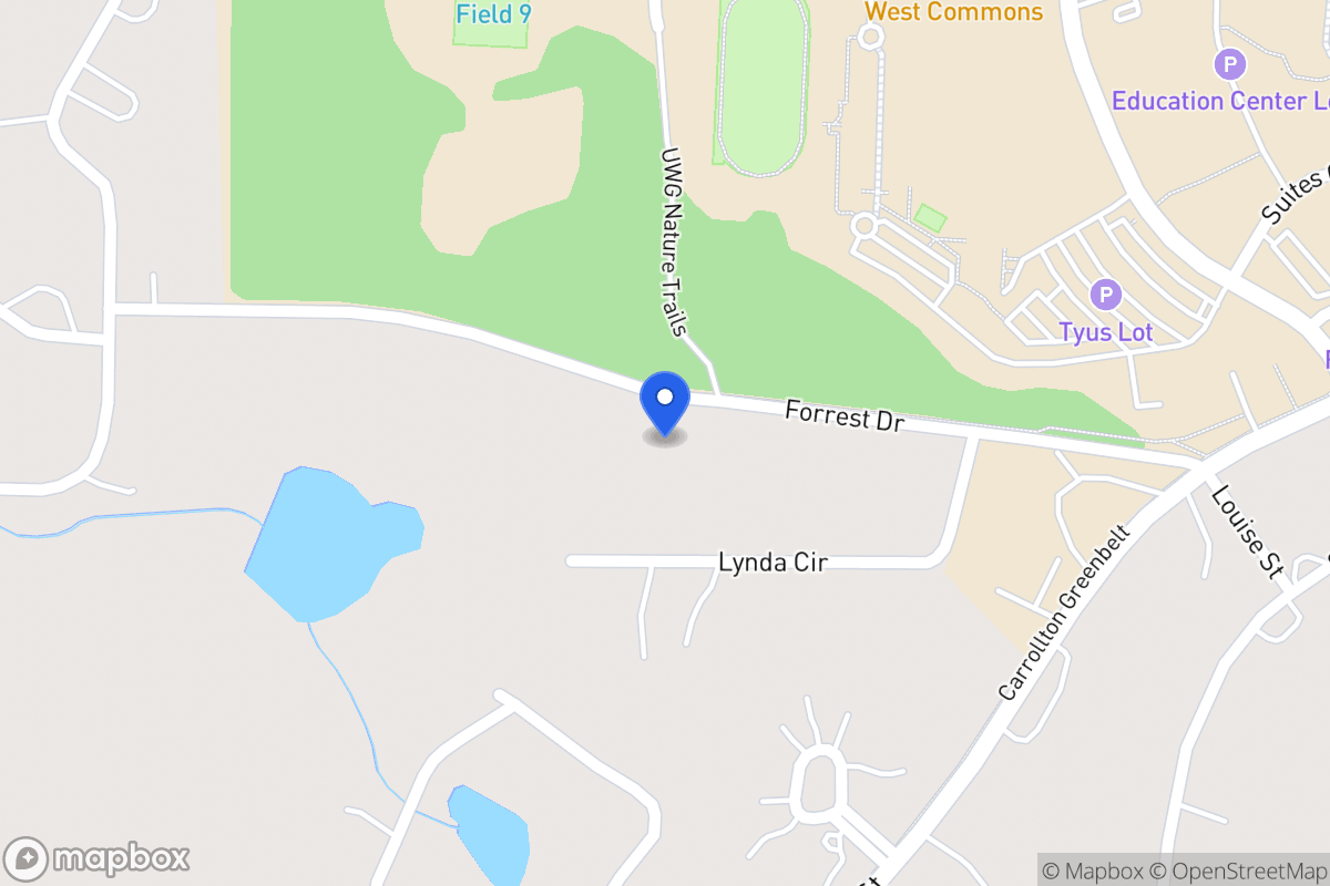 Map of Forrest Dr