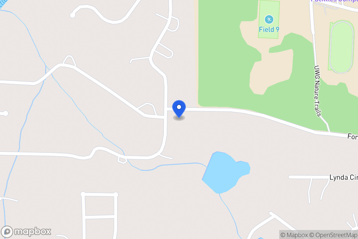 Map of 102 S Ole Hickory Trl