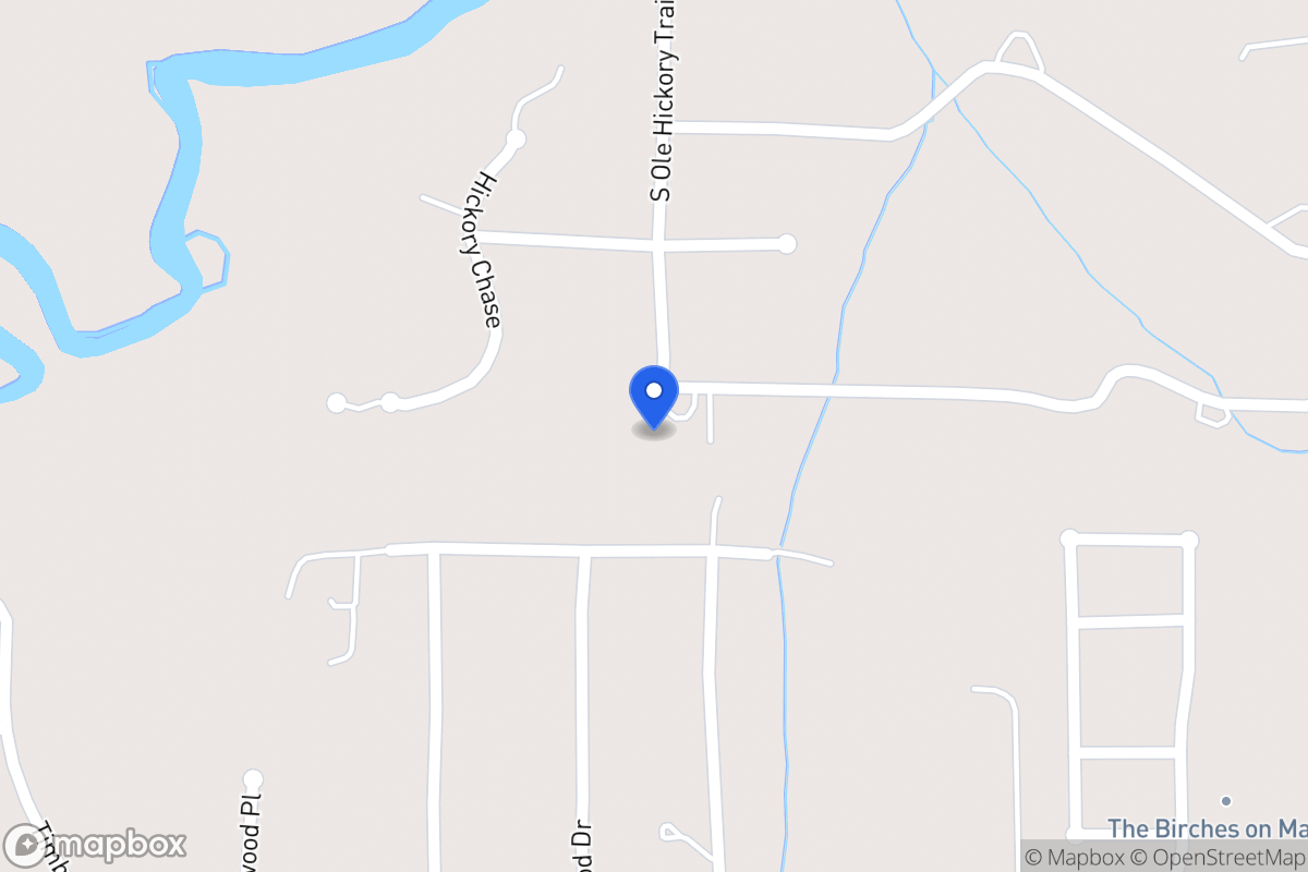 Map of 130 S Ole Hickory Trl