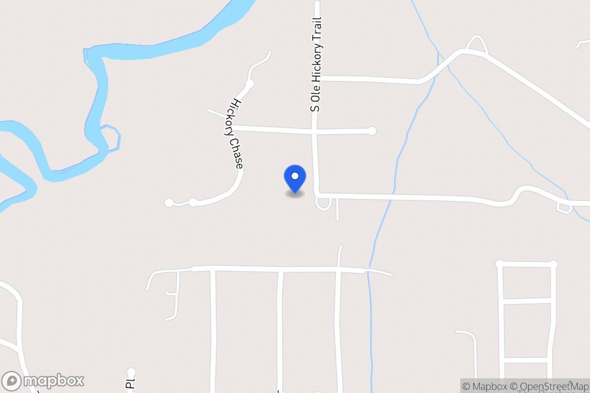 Map of 132 Ole Hickory Trl